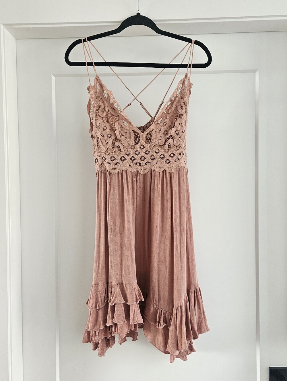 Free People Adella Slip Dress Sz Large
